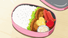 Anime Food Bento Box GIF - Anime Food Bento Box Anime Bento Box GIFs