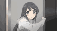 mai sakurajima rascal does not dream of bunny girl senpai anime angry