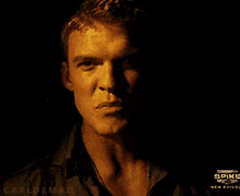 thad castle bms blue mountain state alan ritchson serious face