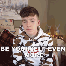 Be Yourself Even More Adam B GIF - Be Yourself Even More Adam B Be Yourself GIFs