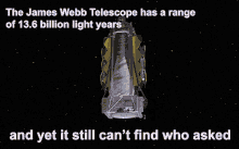 who asked james webb telescope telescope james webb
