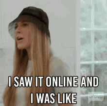 I Saw It Online And I Was Like I Like It Real Housewives Of New York GIF - I Saw It Online And I Was Like I Like It Real Housewives Of New York Rhony GIFs