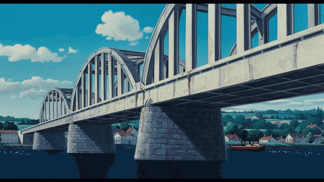 MikeHattsu Anime Journeys: Flying Witch - Bridge