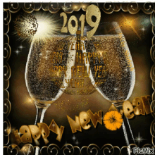 Happy New Year Sister New Year2019 GIF - Happy New Year Sister New Year2019 New Year GIFs