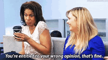 Wrong Youre Entitled To Your Wrong Opinion GIF - Wrong Youre Entitled To Your Wrong Opinion GIFs