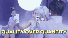 Quality GIF - Quality Quality Over Quantity Selfie GIFs