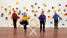 Jump Up Lachy Gillespie GIF - Jump Up Lachy Gillespie The Wiggles GIFs