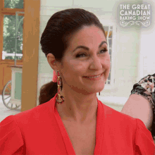 Nodding The Great Canadian Baking Show GIF - Nodding The Great Canadian Baking Show Yes GIFs
