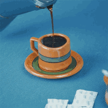 Spill Coffee GIF - Spill Coffee Overflow GIFs