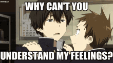 Hyouka Why Cant You Understand My Feelings GIF - Hyouka Why Cant You Understand My Feelings Shake GIFs