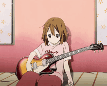 Anime Girl With Guitar