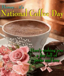 National Coffee Day Happy National Coffee Day GIF - National Coffee Day Happy National Coffee Day Happy Coffee Day GIFs