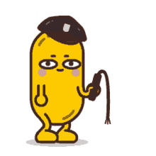 banana emoji cute animated whip