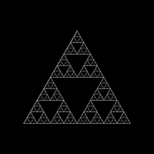 Triangles Fractal GIF - Triangles Fractal Loop GIFs