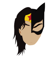 Catwoman Wonderwoman Sticker - Catwoman Wonderwoman Dc Stickers