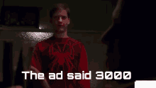 the ad said3000