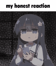 My Honest Reaction My Reactioj GIF - My Honest Reaction My Reactioj Anime Reaction GIFs