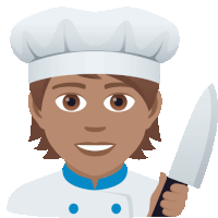 Cook Joypixels Sticker - Cook Joypixels Chef Stickers