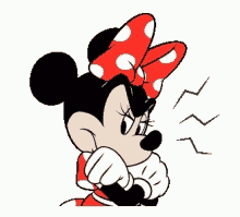 Minnie Mouse Angry GIF - Minnie Mouse Angry Enojada GIFs