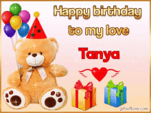 Happy Birthday Tanya GIF - Happy Birthday Tanya Happy Birthday Tanya GIFs