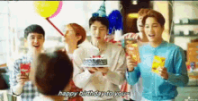 Exo Singing GIF - Exo Singing Happy Birthday GIFs