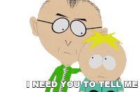 I Need You To Tell Me Everything You Know Mr Mackey Sticker - I Need You To Tell Me Everything You Know Mr Mackey Butters Stotch Stickers