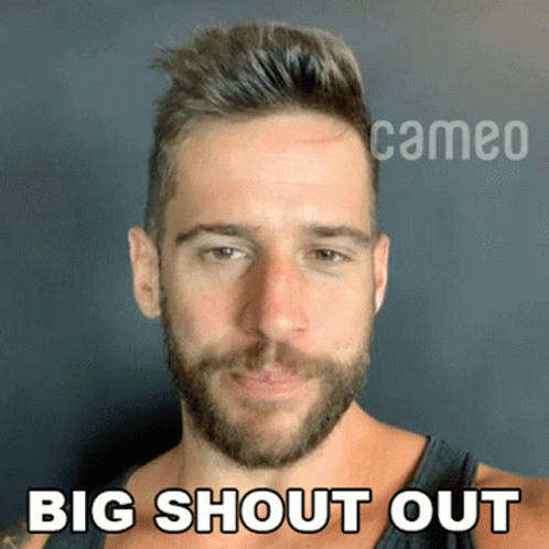 Big Shout Out Cameo Gif Big Shout Out Cameo Shout Out To You Discover Share Gifs