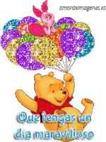 Winnie The Pooh Piglet Sticker - Winnie The Pooh Piglet Balloons Stickers