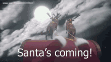 Santa Is Coming Santas Coming GIF - Santa Is Coming Santas Coming Santa GIFs