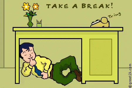 Take A Break GIF - Take A Break Break On A Break - Discover &amp; Share GIFs