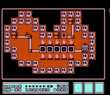 smb3 world8 super mario3 video game smb3 world8 super mario3 video game