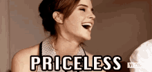 Priceless GIF - Emma Watson Laughing Haha GIFs