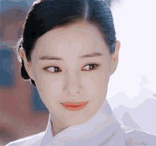 이하늬 미소 섹시 모델 배우 우아 미스코리아 입꼬리 역적 사극 피식 GIF - Lee Hanui Smirk Smile GIFs