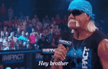 Hey Brother GIF - Hey Brother Hulk Hogan Hey GIFs