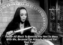 Addams Family Morticia Addams GIF - Addams Family Morticia Addams Black GIFs