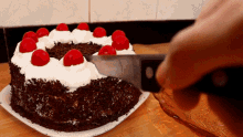 Black Forest Cake Dessert GIF - Black Forest Cake Cake Dessert GIFs