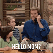 Hello Mom Will Ferrell GIF - Hello Mom Will Ferrell Saturday Night Live GIFs