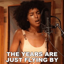 The Years Are Just Flying By Arlissa GIF - The Years Are Just Flying By Arlissa Every Time I Breathe Song GIFs
