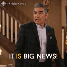 It Is Big News Eugene Levy GIF - It Is Big News Eugene Levy Johnny GIFs