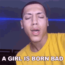 A Girl Is Born Bad Acebking GIF - A Girl Is Born Bad Acebking Bad Girls Are Born Naturally GIFs
