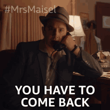 You Have To Come Back Boise GIF - You Have To Come Back Boise The Marvelous Mrs Maisel GIFs