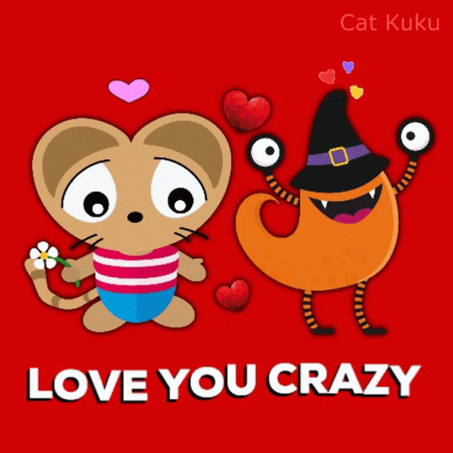 Love You Love You Crazy GIF - Love You Love You Crazy Love You Lots -  Discover & Share GIFs