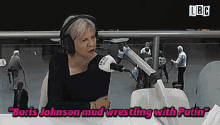 Theresa May GIF - Theresa May Wrestling Putin GIFs