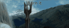Saruman Burn It Down GIF - Saruman Burn It Down Forest GIFs