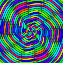 spinning rainbow rotation spinning rainbow