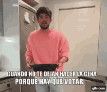 Votar Carlosrightvotar GIF - Votar Carlosrightvotar Cuando No Te Dejan Hacer La Cena GIFs
