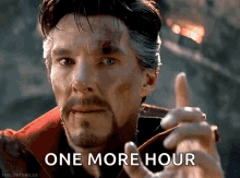 Doctor Strange One More GIF - Doctor Strange One More Hour GIFs