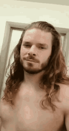 naked curly haired gay men gif