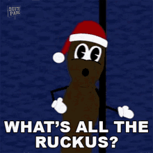 Whats All The Ruckus Mr Hankey GIF - Whats All The Ruckus Mr Hankey South Park GIFs