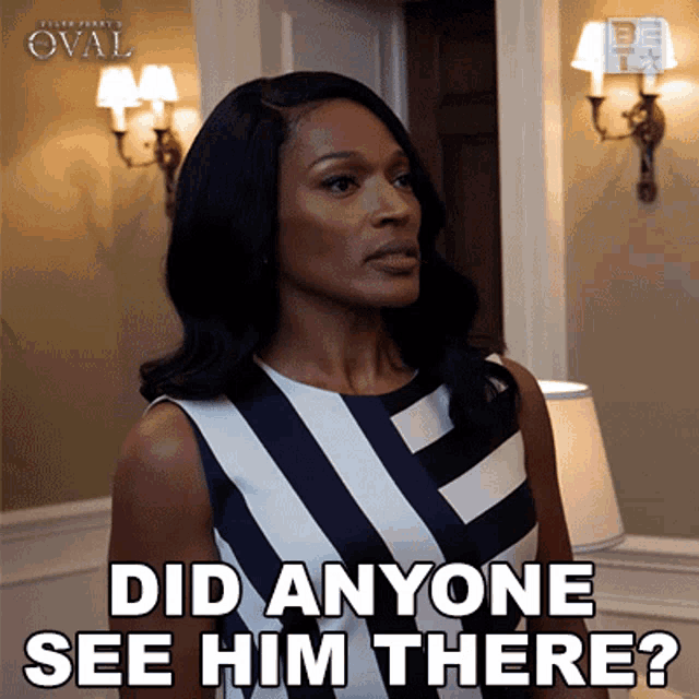 Did Anyone See Him There Victoria Franklin GIF - Did Anyone See Him ...